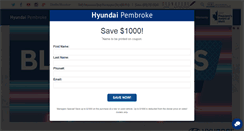 Desktop Screenshot of hyundaipembroke.ca